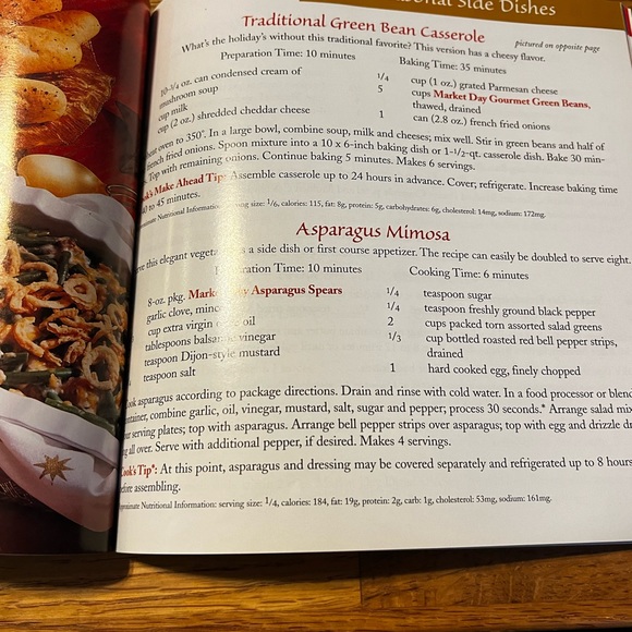 Celebrate the Season: A Holiday Cookbook from Market Day (Softcover) 1998 - Picture 7 of 10